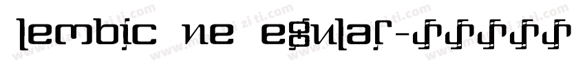 Alembic One Regular字体转换